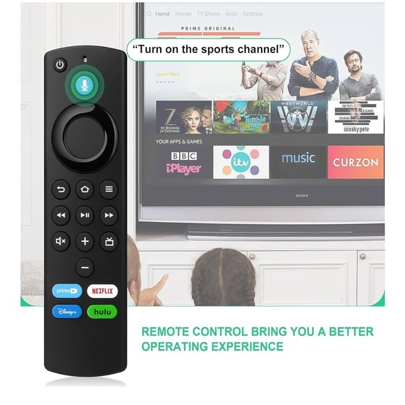 Replacement Remote Control for Fire TV Stick Streaming Devices - Picture 10 of 13